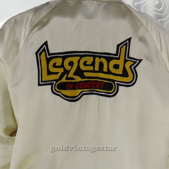 Vintage Legends In Concert Las Vegas Jacket M Embroidered - Picture 2 of 12